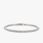 Simple tennis bracelet